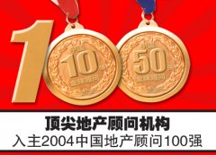 兰州顶尖地产顾问机构荣获中国”地产金牌顾问100强”单位